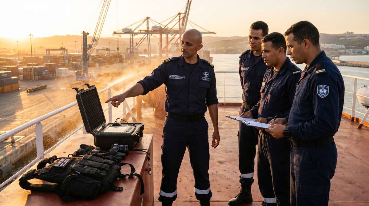Formation sûreté maritime — Tanger Med