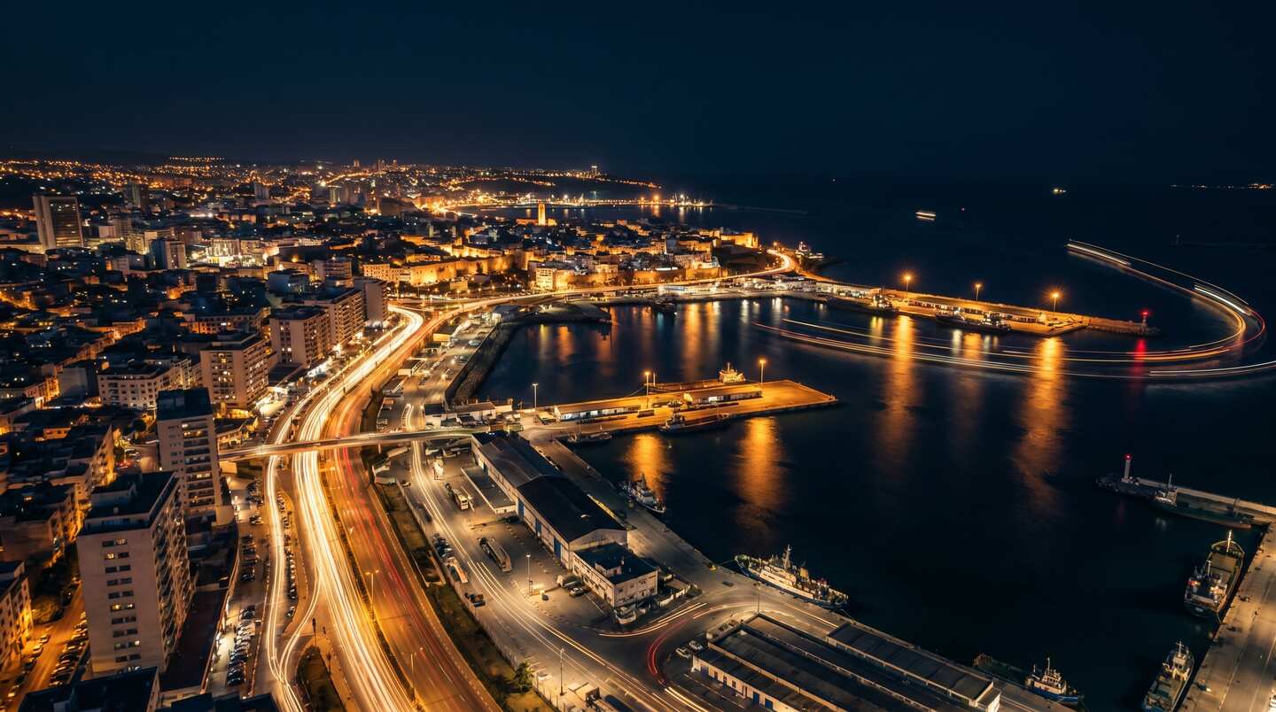 Tanger de nuit — A3E2S Cabinet Conseil Sûreté